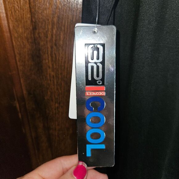 NWT 32 Degrees Cool Men’s Black T-Shirt XXL | Moisture-Wicking Active Tee - Picture 7 of 8